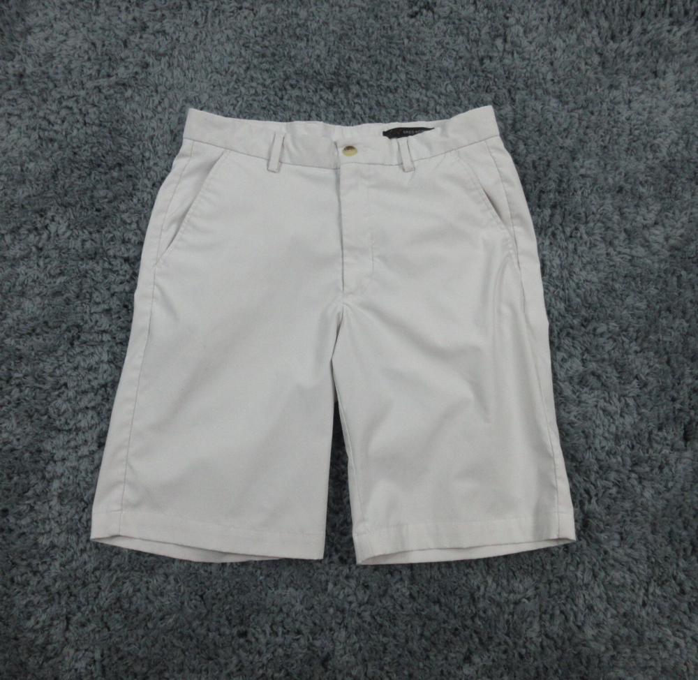 Greg Norman ' Shorts Mens 30 White Off-White Golf Chino 29x9*